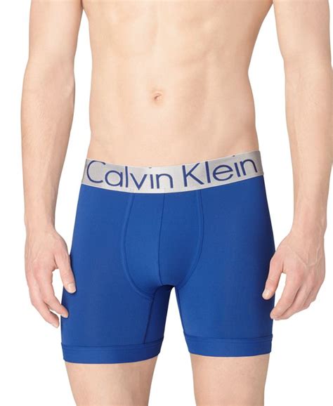 Calvin Klein Men's Steel Micro Boxer Brief .